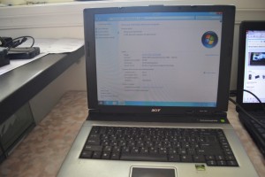 HP Compaq NX6110, Acer Aspire 3000 s
