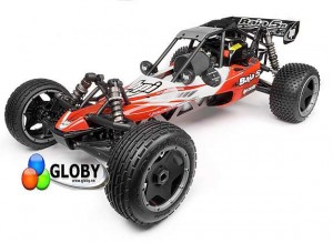 HPI Baja 5B V2, 2,4GHz Bensindrevet Buggy 2WD 1:5 skala 23CC RTR. SUPE